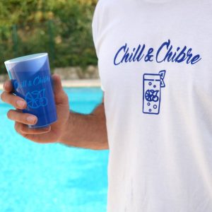 Verre Chill & Chibre + T-shirt