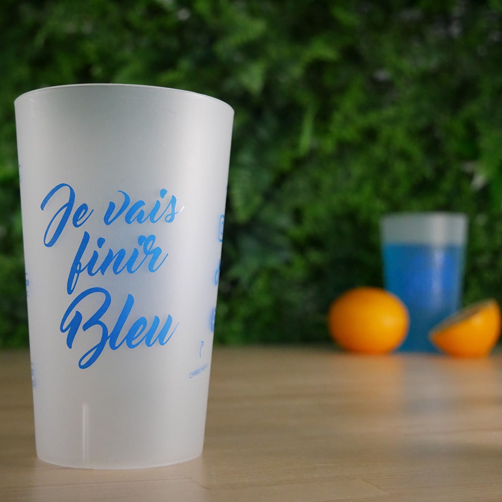 eco cup Chibre Bleu