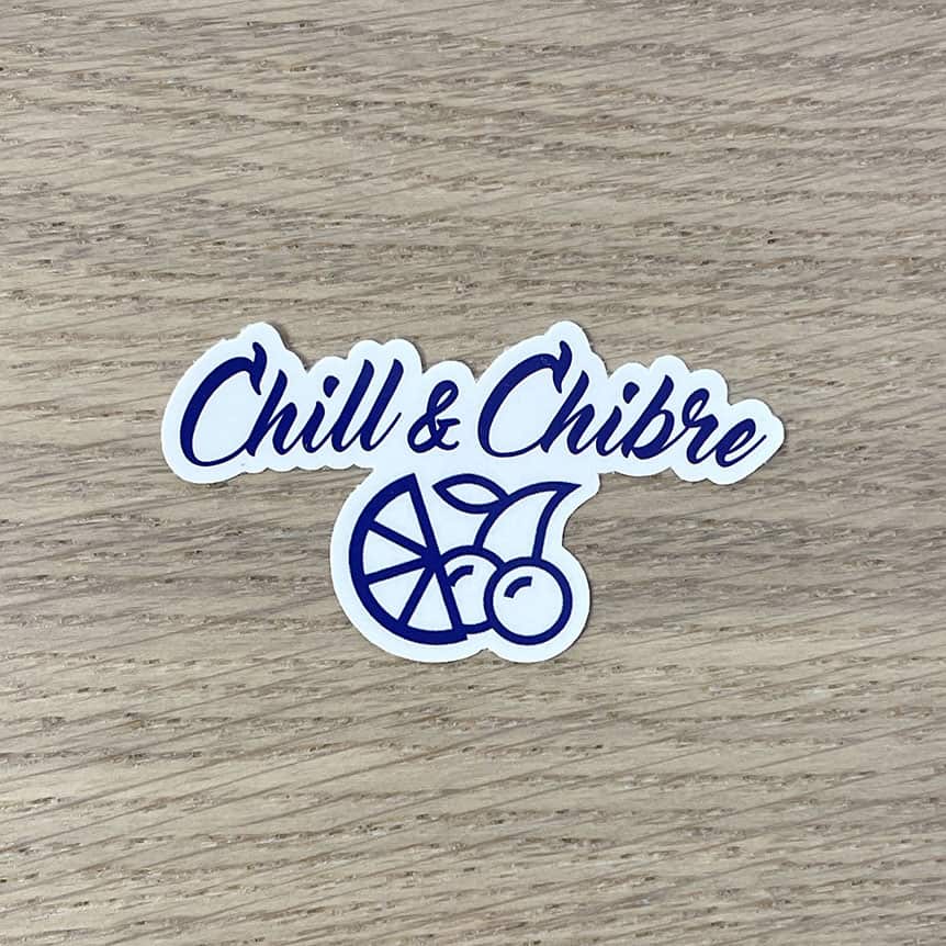 stickers chill and chibre